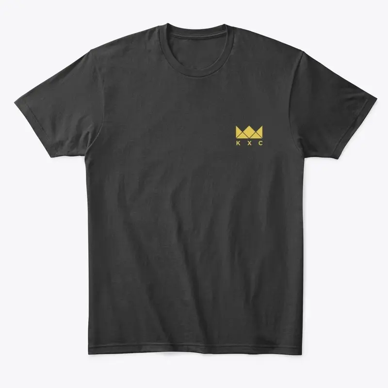 "KXC" Gold Logo Tee