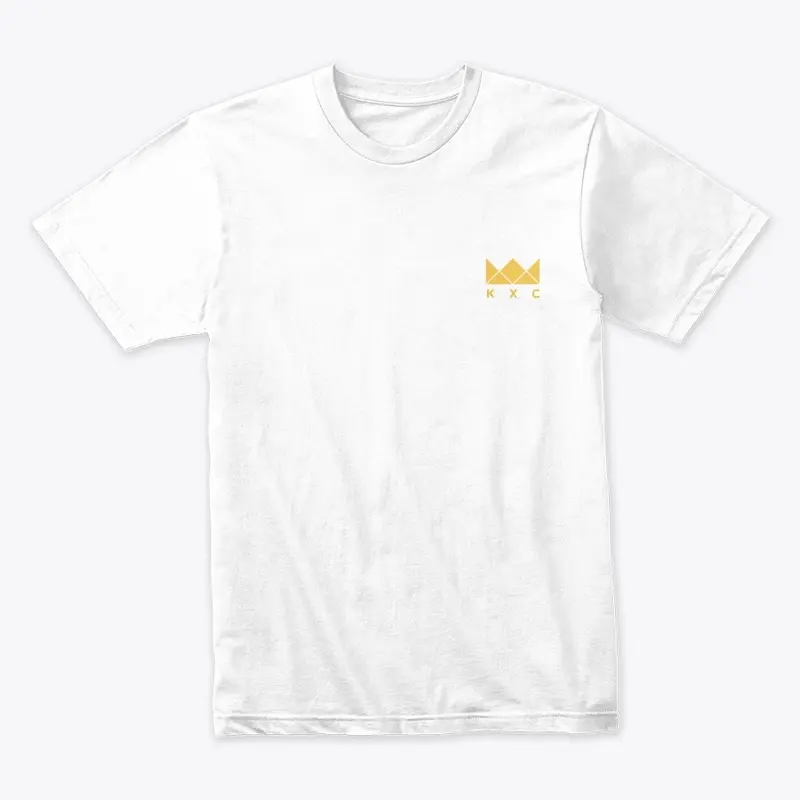 "KXC" Gold Logo Tee