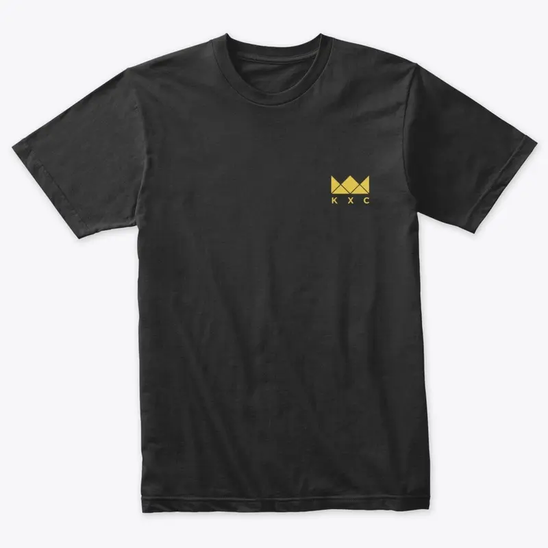 "KXC" Gold Logo Tee